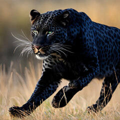 Melanin Leopard