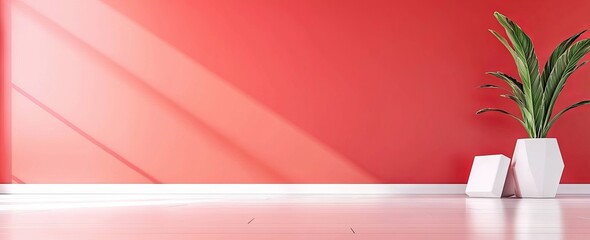 Poster - elegant textured paper background in red with vintage texture, abstract solid paper design in solid 