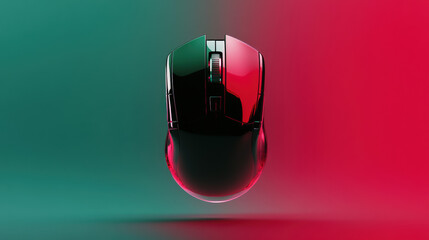 Floating transparent mouse icon