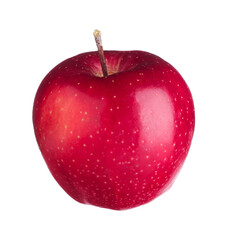 Sticker - One fresh red apple isolated on white