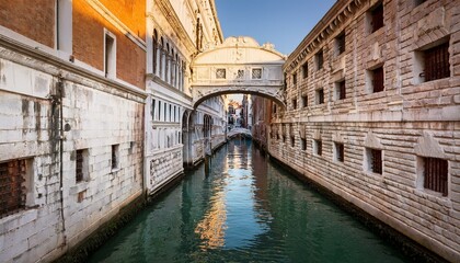 Bridge over canal in Venice