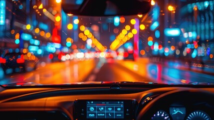 Poster - Autonomous Vehicle Navigating City Traffic at Night