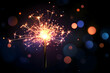 © Suryadil - Sparkler with Bokeh Lights - Photo