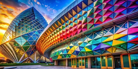 Poster - Abstract Architectural Background Patterns for Modern Design Inspiration