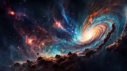 abstract space background