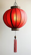 Chinese lantern isolated on white background.