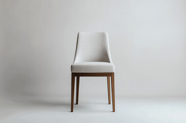 Parsons chair with a simple upholstered design