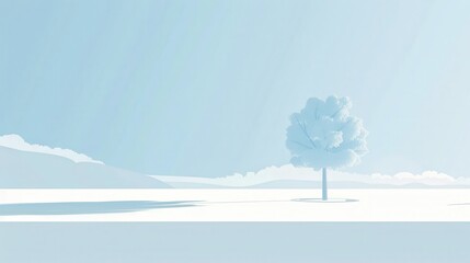 Aufkleber - A minimalistic depiction of a digital investment portfolio emphasizing clean lines and simplicity, symbolizing financial security and growth