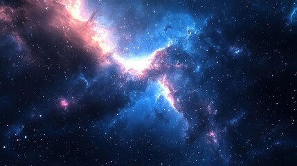 Wall Mural - an image of a space filled with stars