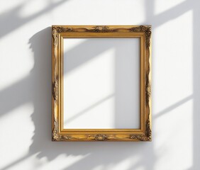 Canvas Print - Golden Frame Mockup.