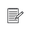 © Petsscouts - Edit icon Thin line flat illustration