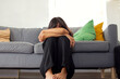 © Queenmoonlite Studio - Depression Woman Crying Hug Her Knee While Sitting on The Floor