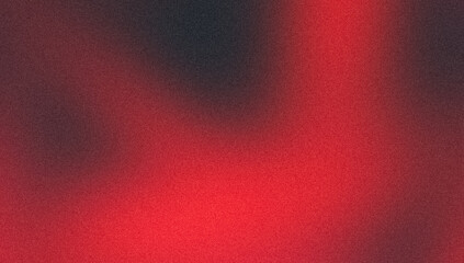 Red abstract soft color flow noise texture backdrop design, grainy gradient glowing, bright, shine, noisy, vibrant poster or banner, copy space