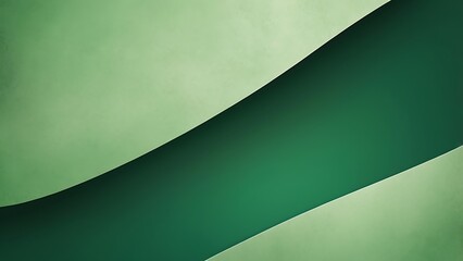 Poster - abstract illustration textured gradient blank wall background transitioning from a darker green to a lighter green 