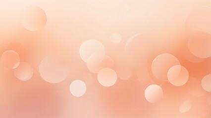 Aufkleber - abstract digital artwork featuring a bokeh effect with a gradient background transitions smoothly from warm tones of pink and orange to a cooler shades of blue and purple with Numerous circular lights