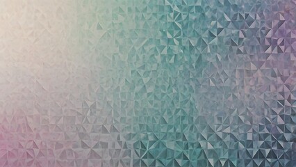 Poster - abstract geometric polygon style textured background featuring a blend of soft pastel colors, including shades of blue, purple, and green with a seamless pattern