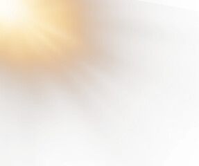 Wall Mural - Flare Ray Effects with Solar Beams, Starburst, and Sparkles Isolated on Transparent Background for Radiant Glow and Lighting Enhancement