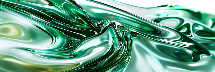 Sticker - abstract background with waves