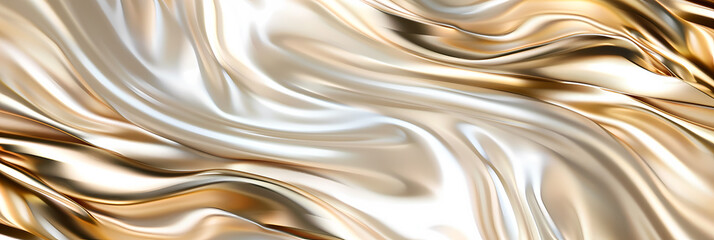 Poster - abstract background with waves