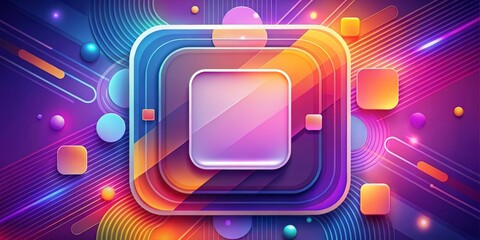 abstract background with squares
