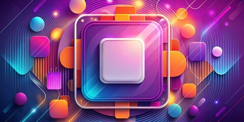 abstract background with squares