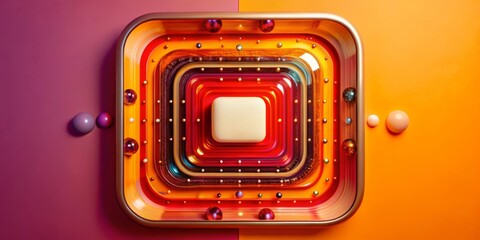 abstract background with squares