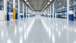 © Worakit - spacious warehouse featuring transparent floors and modern design, showcasing clean and organized environment ideal for industrial operations