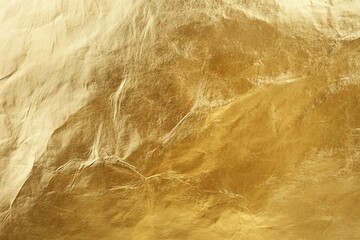 Metallic golden and bronze paper texture with gradient effect, resembling metal foil or wall paint, Golden background. Gold texture. Beautiful luxury gold background. Shiny golden texture