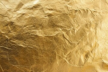 Metallic golden and bronze paper texture with gradient effect, resembling metal foil or wall paint, Golden background. Gold texture. Beautiful luxury gold background. Shiny golden texture