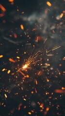 Poster - Sparkling Fire.