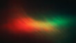 © ARVD73 - Defocused red green orange radiance soft texture on dark black abstract empty space background. Neon blur glow. Color light overlay. Copy space.