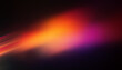 © ARVD73 - Neon blur glow. Pearl pink Luminous bright orange radiance soft texture on dark black abstract empty space background. Color light overlay. Copy space.