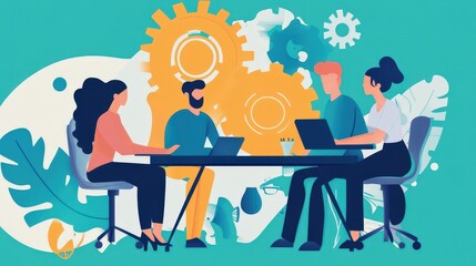 Poster - managing remote leadership: discuss the unique challenges of leading remote teams.