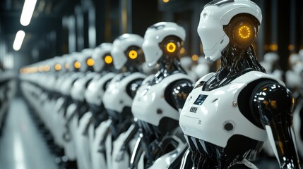 Poster - robotics and the workforce: analyze the impact of robotics on the labor market.