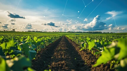 Poster - smart agriculture devices: investigate iot devices used in agriculture, such as soil sensors and wea