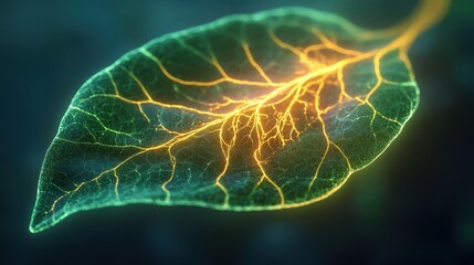 Poster - 3D Rendering of Leaf Internal Structure