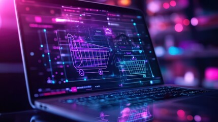 Poster - the future of e-commerce: examine emerging trends that are shaping the future of e-commerce.