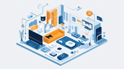 Poster - The Future of the Internet of Things: Explore the Internet of Things (IoT) and its potential to revolutionize daily life.