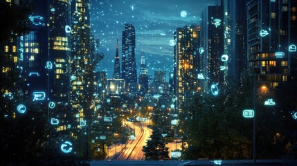 Poster - The Future of the Internet of Things: Explore the Internet of Things (IoT) and its potential to revolutionize daily life.