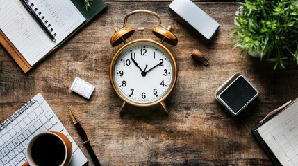Poster - Examine effective time management strategies for busy entrepreneurs.