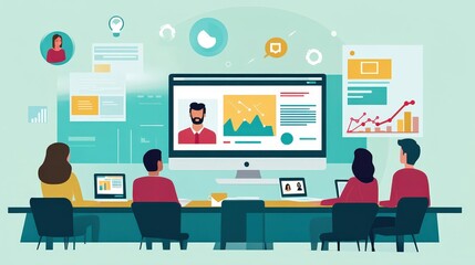 Aufkleber - Discuss the effectiveness of webinars as a digital marketing tool