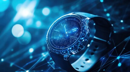 Poster - analyze the growing market for wearable iot devices such as fitness trackers and smartwatches