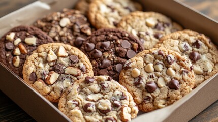 Sticker - Box of Assorted Chocolate Chip Cookies