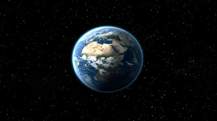 Wall Mural - earth from space.