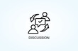 © Herikus - Discussion Vector  Or Logo Sign Symbol Illustration