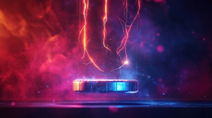 Poster - Levitation of Metal Objects with Strong Magnet Effects