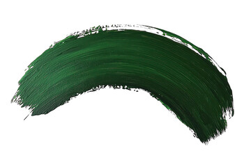 Wall Mural - A vibrant green paint stroke, perfect for backgrounds, designs, and creative projects. Ideal for adding a touch of artistry.