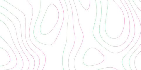 Poster - Abstract design with seamless pattern with lines topographic map. geographic mountain relief. retro topographic map. geographic contour map paper texture. terrain path isolated on a background.