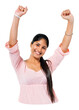 © Rawpixel.com - PNG cheerful Indian woman sticker, transparent background
