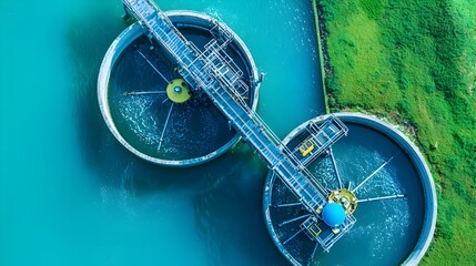 Poster - Advanced Sewage Treatment Equipment Featuring UV Disinfection Systems for Efficient Waste Water Purification and Environmental Sanitation